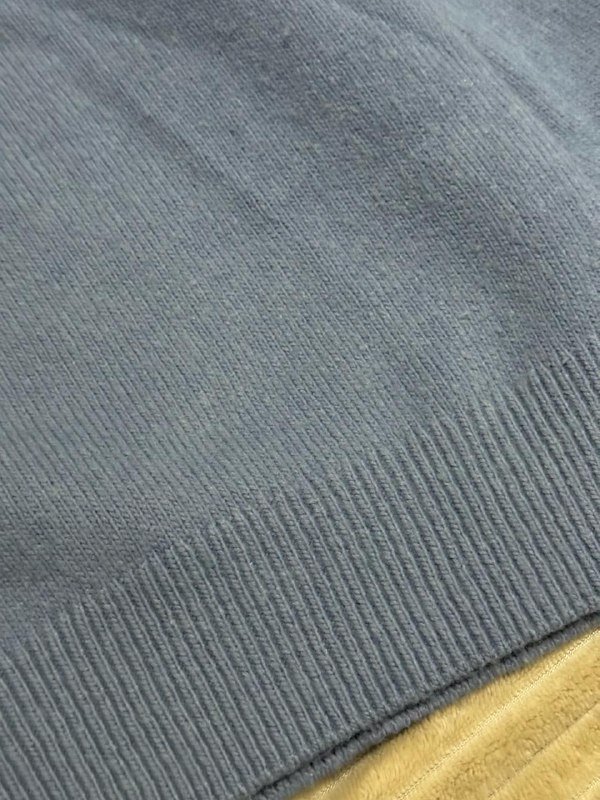 базовый свитер H&M пыльно-синий XS 3