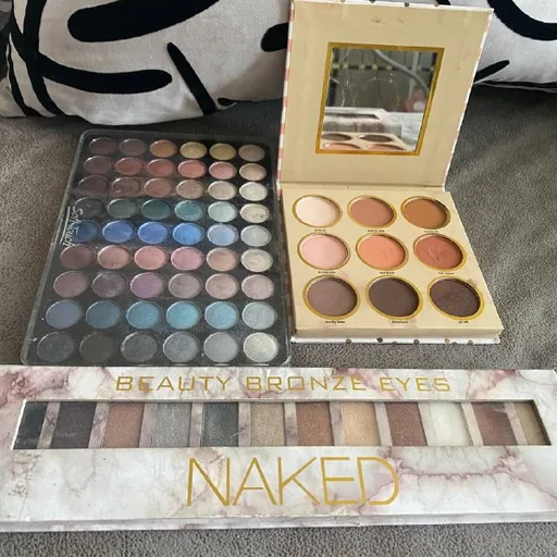 Палетки теней Naked и Beauty Bronze Eyes