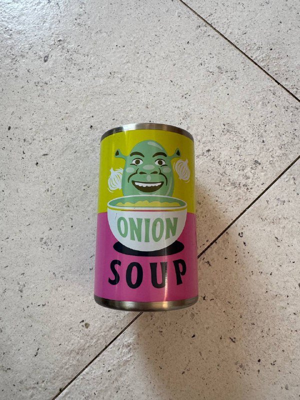 Металлический стакан Шрека