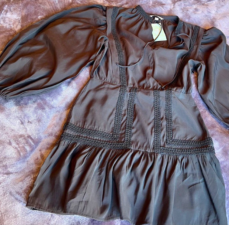 H&M платье шоколадного оттенка 2