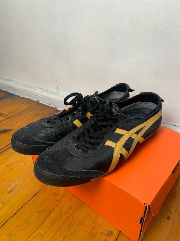 Кроссовки Tiger black&yellow, кроссовки Babolar, ботинки Grinders 2