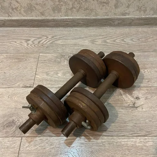 Adjustable metal dumbbells 2 × 15 kg