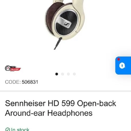 Sennheiser HD 599 ყურსასმენები