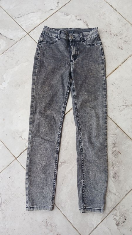 Куртка, леггинсы, джинсы, рубашка, шарф женские xs-s 5