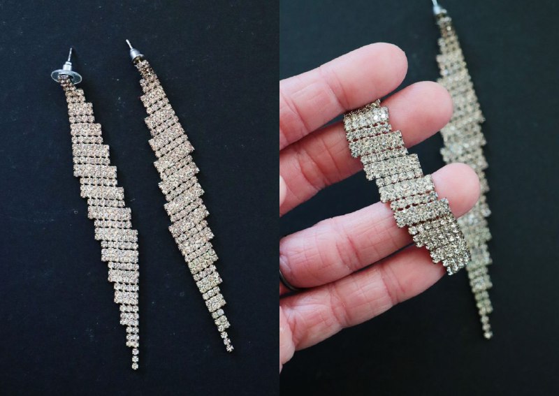 Кроп-топ с брюками, велосипедки, кулон, рубашка, блуза, сарафан, пальто, вечернее платье с серьгами 9