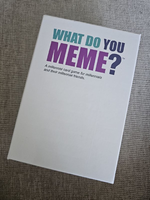 Заварник, игра What Do You Meme? 3