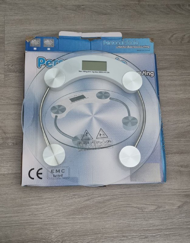 Напольные весы с батарейкой