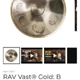Минорный языковой барабан Rav Vast Gold: B 1