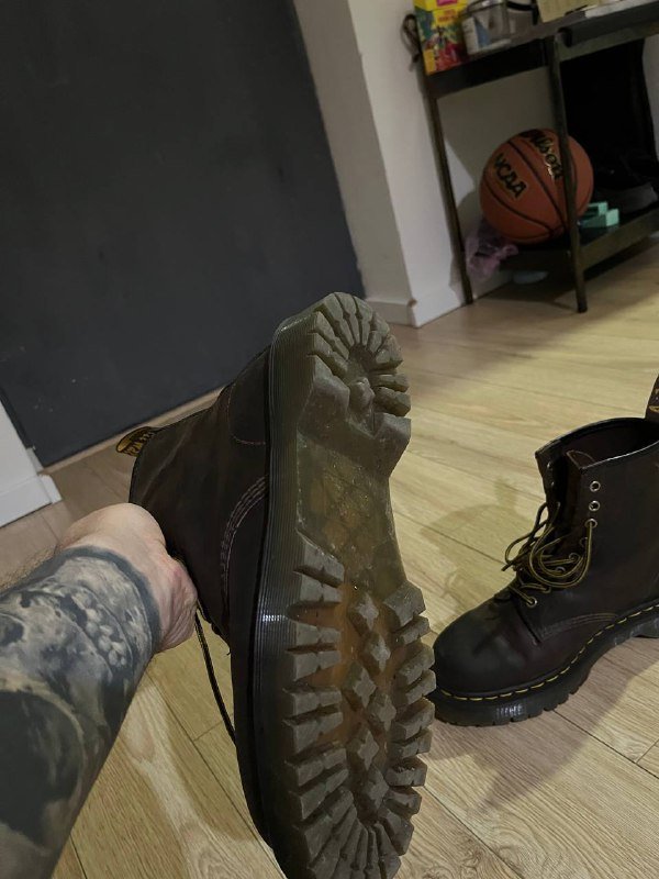 Ботинки Dr. Martens 1460 Crazy Horse Leather 3