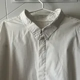 Белая рубашка oversize 4