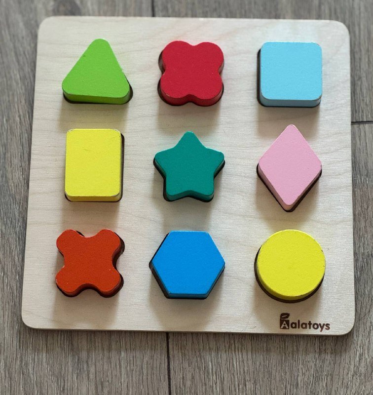 Пазлы-вкладыши и пазлы половинки развивашки 4