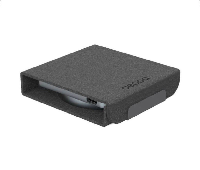 Беспроводная зарядная станция Deppa Magsafe Crystal Travel 2 в 1