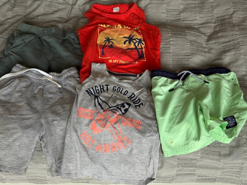 Детские вещи на мальчика размеры 116-128 4