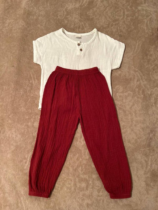 Костюм из муслина для детей 3-4 лет