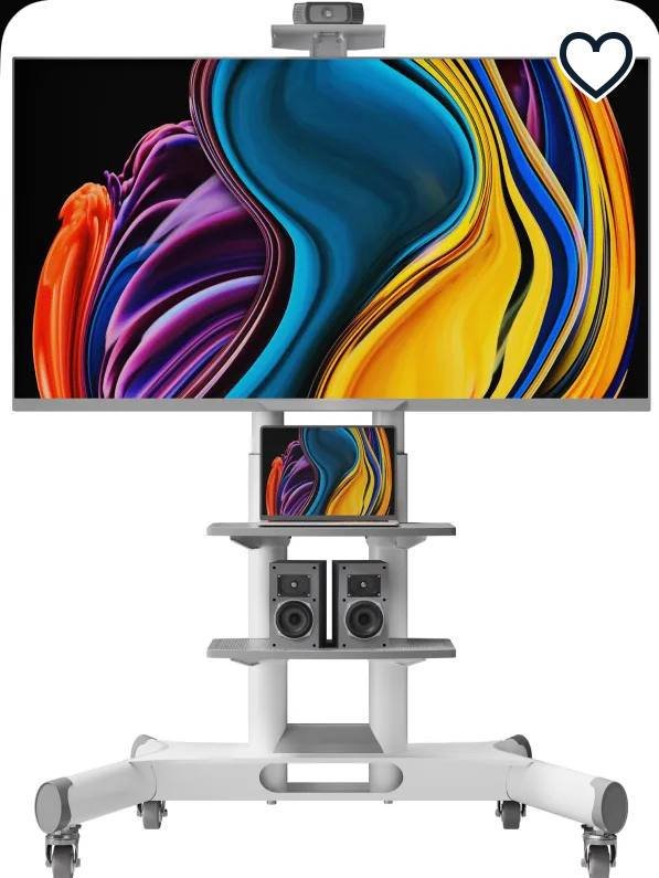 ONKRON стойка для телевизора напольная мобильная