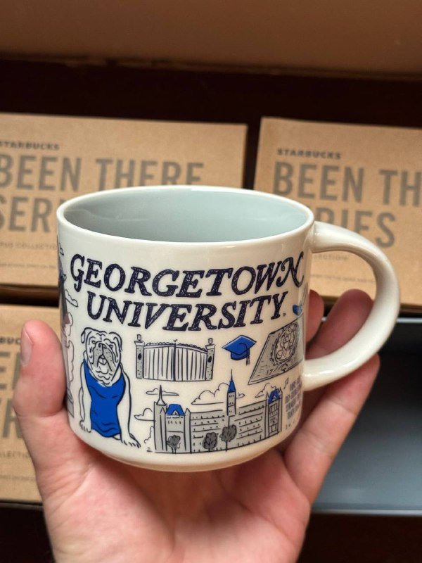 Кружка Starbucks Been Here Georgetown University 5