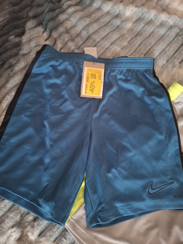 Шорты Nike синие, серые для мальчиков 9-12 лет 3