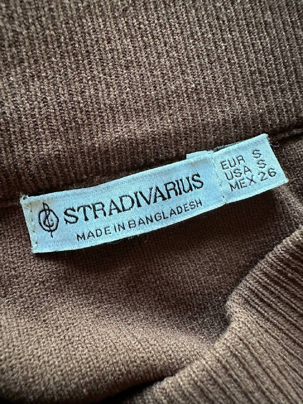 Теплая мини юбка Stradivarius, размер S 3