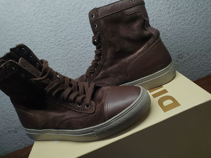Кожаная куртка Gipsy, дизель ботинки, кеды diesel, Lacoste 43 7