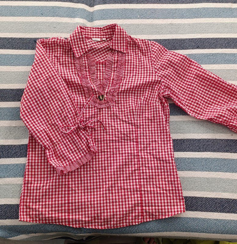 Женская рубашка в клетку, унисекс рубашка с принтом, женская винтажная рубашка