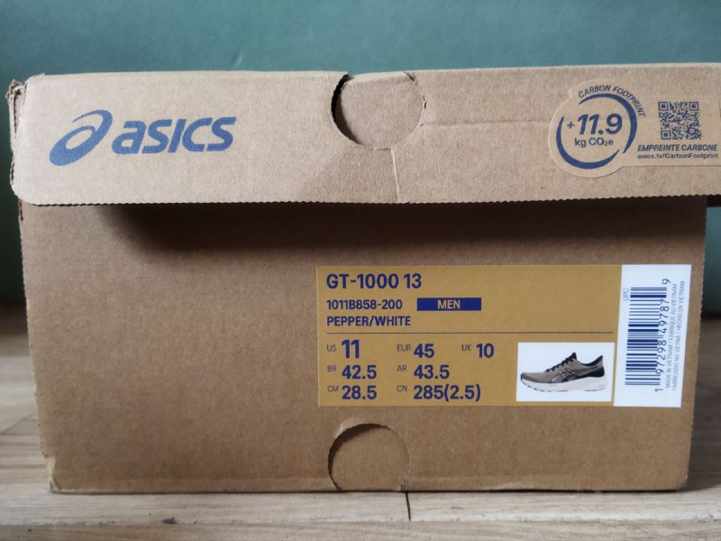 Беговые кроссовки Asics GT1000 13 размер USA11 6