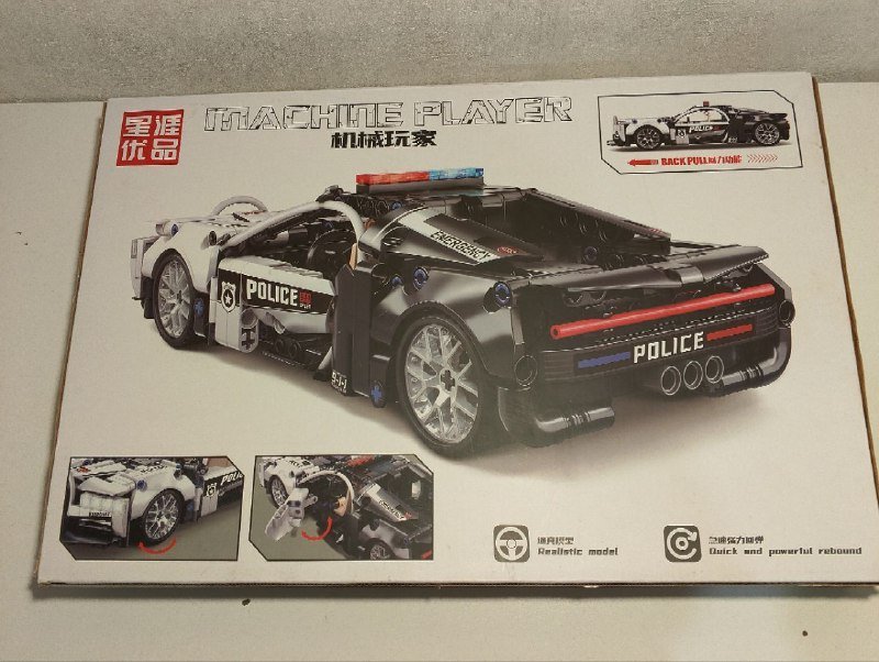 Лего полицейская машина 2