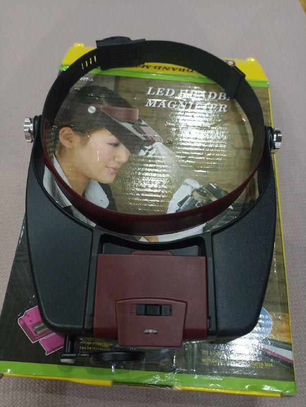 Очки-лупа с подсветкой