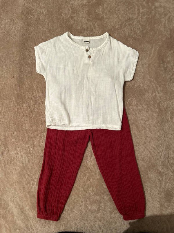 Костюм из муслина для детей 3-4 лет 2