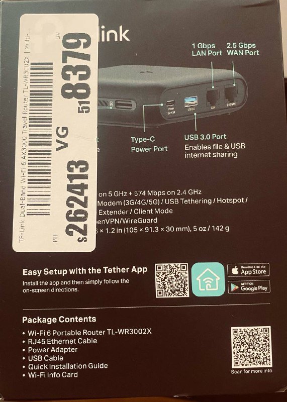 TP-Link AX3000 Wi-Fi 6 Travel Router 4