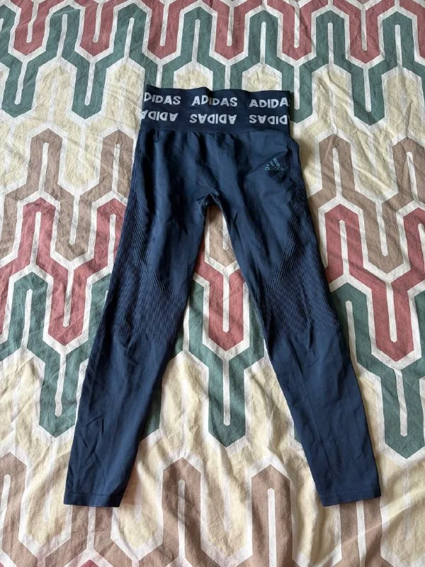 Adidas leggings, Oysho fleece jacket 1