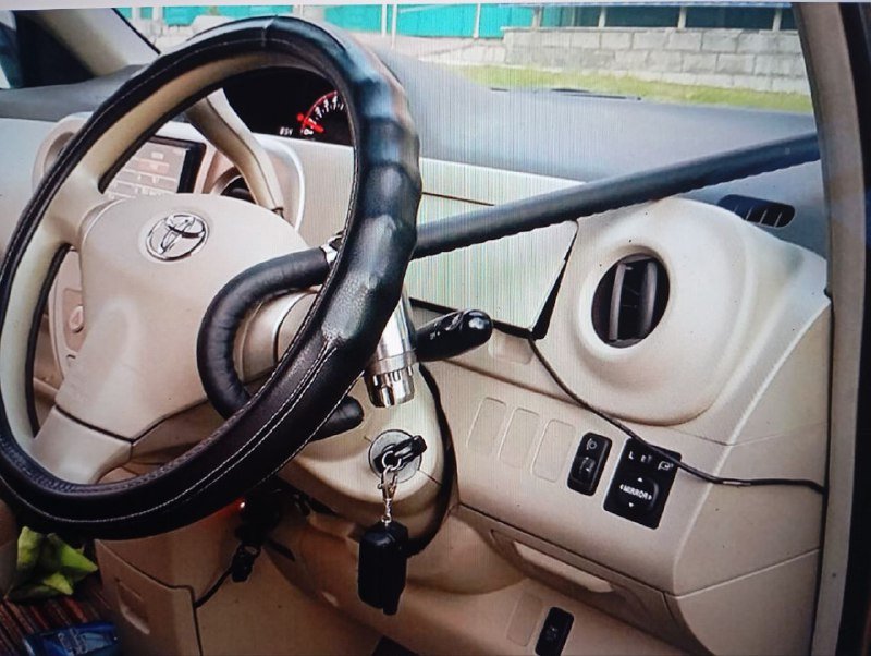 Блокиратор руля Питон из нержавеющей стали 2