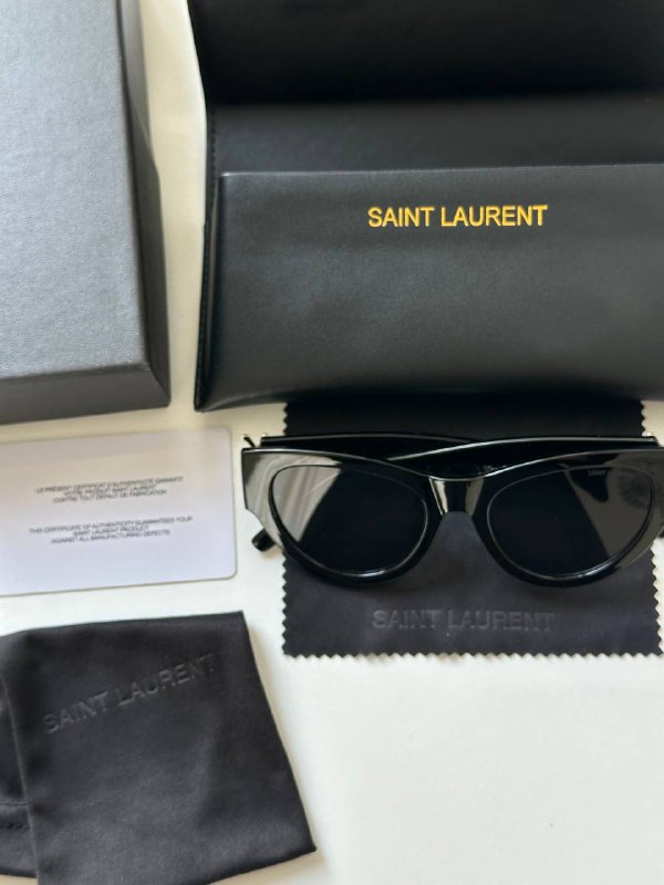 Очки Yves Saint Laurent кошачий глаз 2