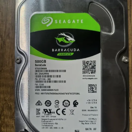 Жёсткий диск HDD 500GB Seagate Barracuda