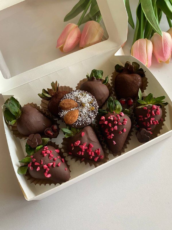 Свежая клубника в бельгийском шоколаде Callebaut 3