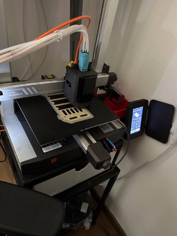 3D принтер Anycubic Kobra 3 combo с комплектом запчастей 4