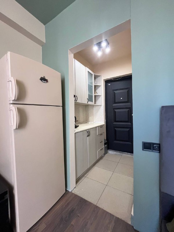 компактная светлая студия с мебелью и техникой, 14 м², Багеби Тбилиси