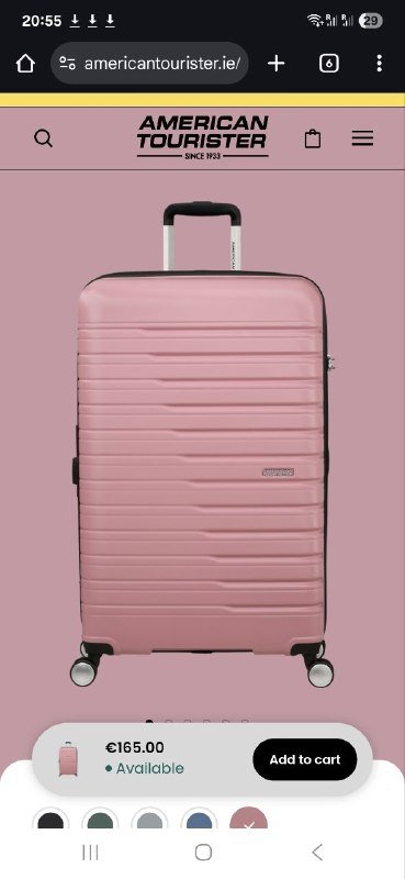 Большой чемодан American Tourister