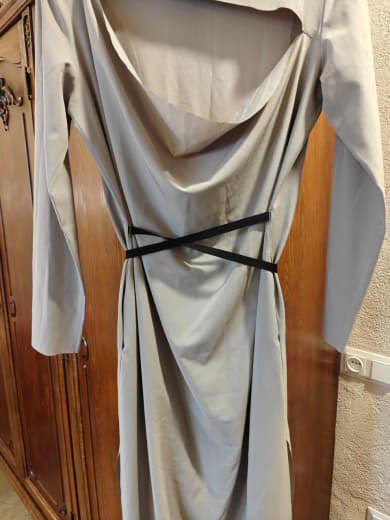 Лёгкое платье-рубаха с карманами размер М-L 2