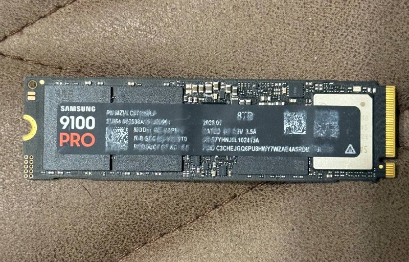 Samsung 9100 PRO 8TB NVMe SSD
