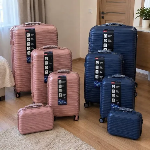 New suitcases and a travel bag