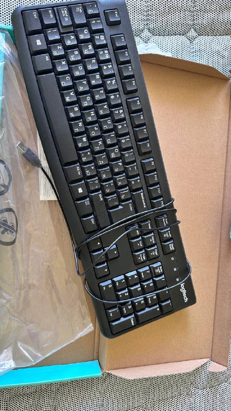 Клавиатура Logitech K120 1