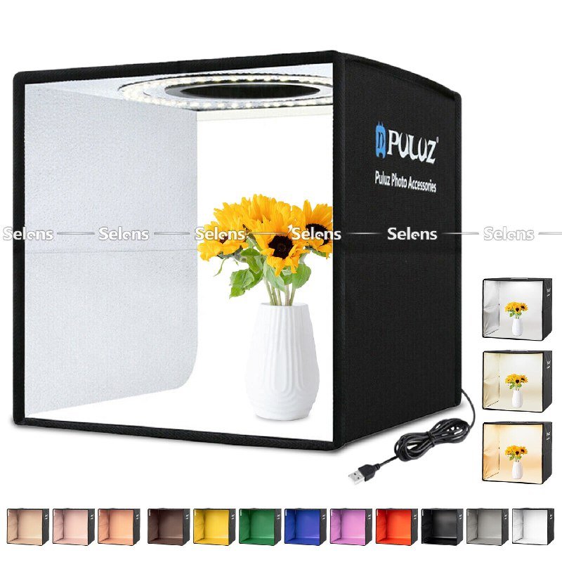 Мини-фотостудия Puluz 40 см с LED подсветкой