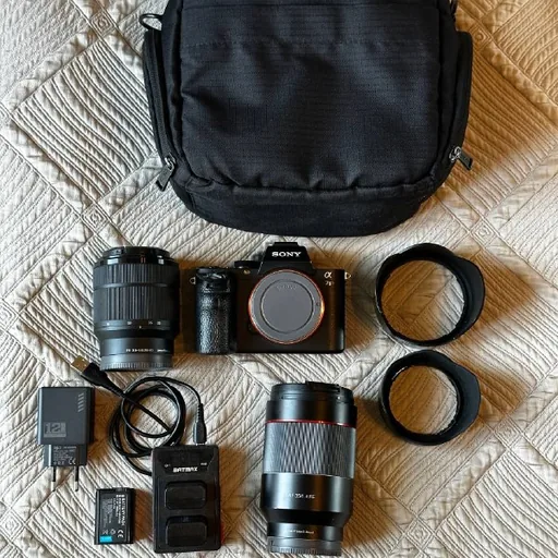 Sony a7 II с объективами, Sony ZV-E10