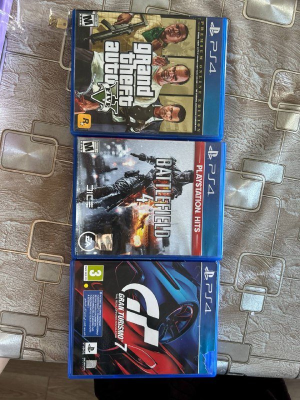 Игры PS4 Battlefield 4, GTA, Gran Turismo