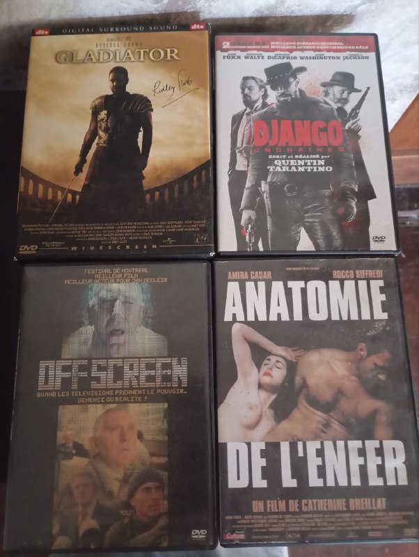 DVD диски на французском языке 3