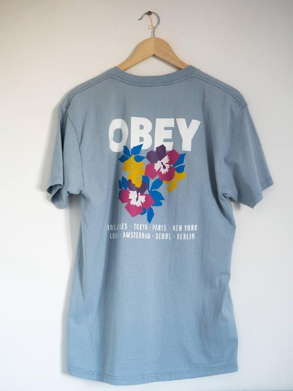 Футболка Obey размер М 4