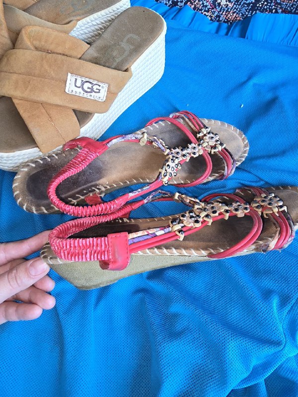 Брюки 5 размер, кроссовки Lumberjack, Adidas, джинсы Defacto, босоножки, тапочки 4