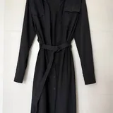 Платье Lacoste, жилет Koton, сарафан Jummy Key, босоножки CHARLES & KEITH 1