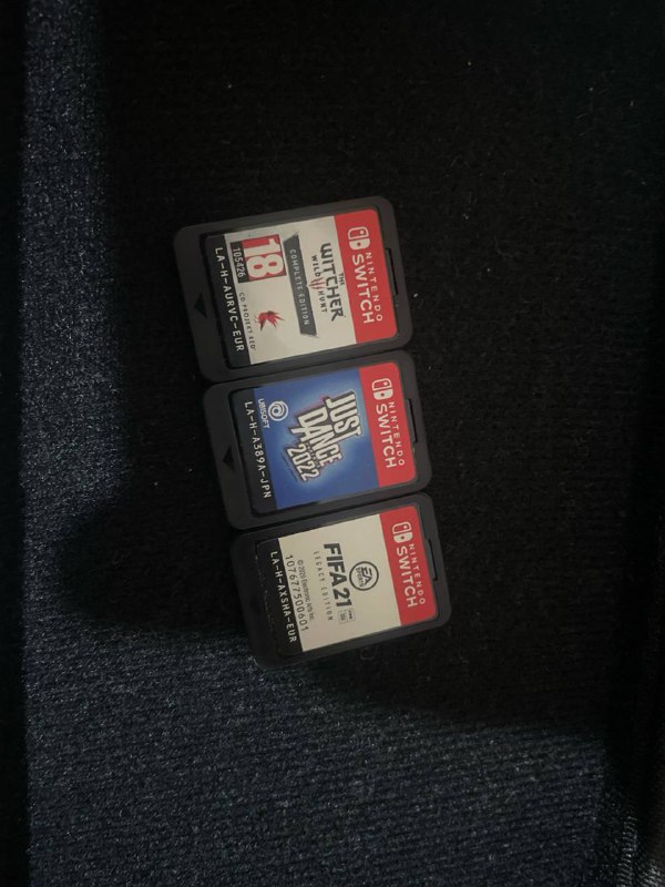 FIFA 21, Just Dance 2022, games for sale