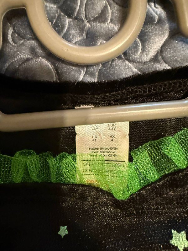 Платье ведьмы детское 3-5 лет 5